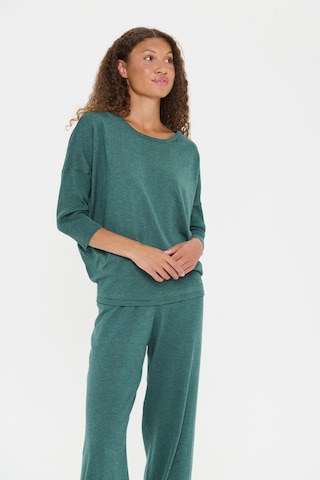 SAINT TROPEZ Pullover 'Mila' in Grün: Vorderseite