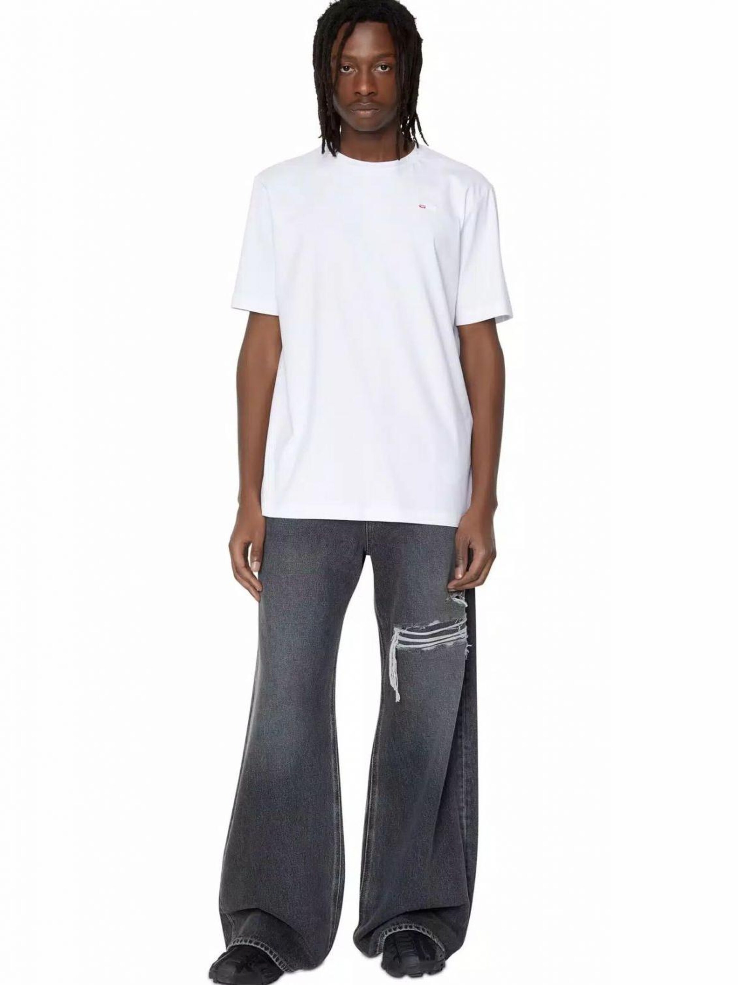 DIESEL - Camiseta en blanco