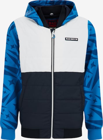 WE Fashion Between-Season Jacket in Blue: front