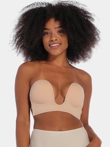 MAGIC Bodyfashion Regular BH 'Luve' in Beige: predná strana