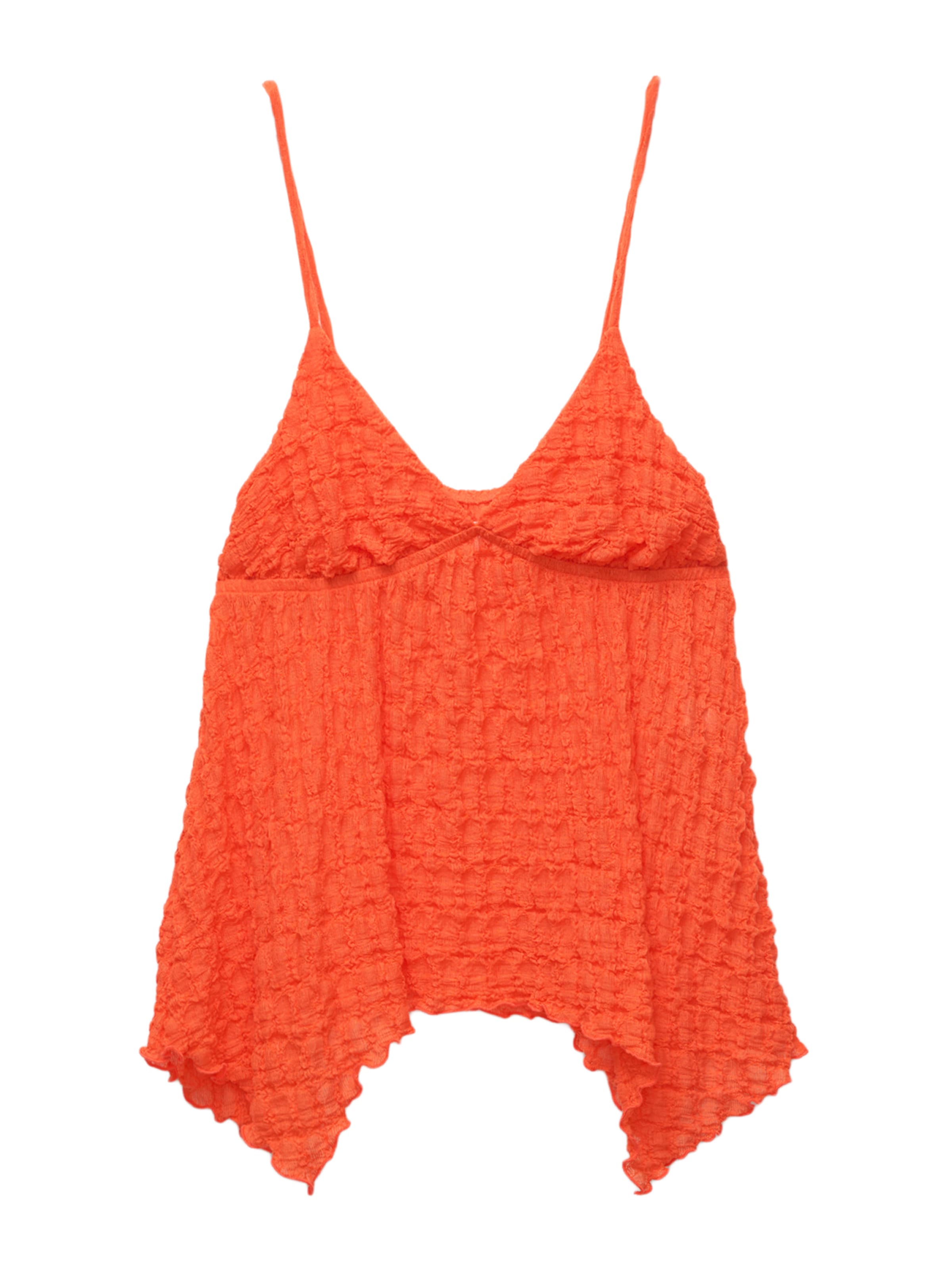 Haut Pull&Bear en orange : devant