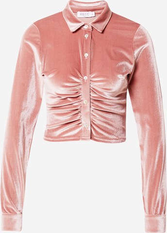 RECC Blouse 'Piana' in Roze: voorkant