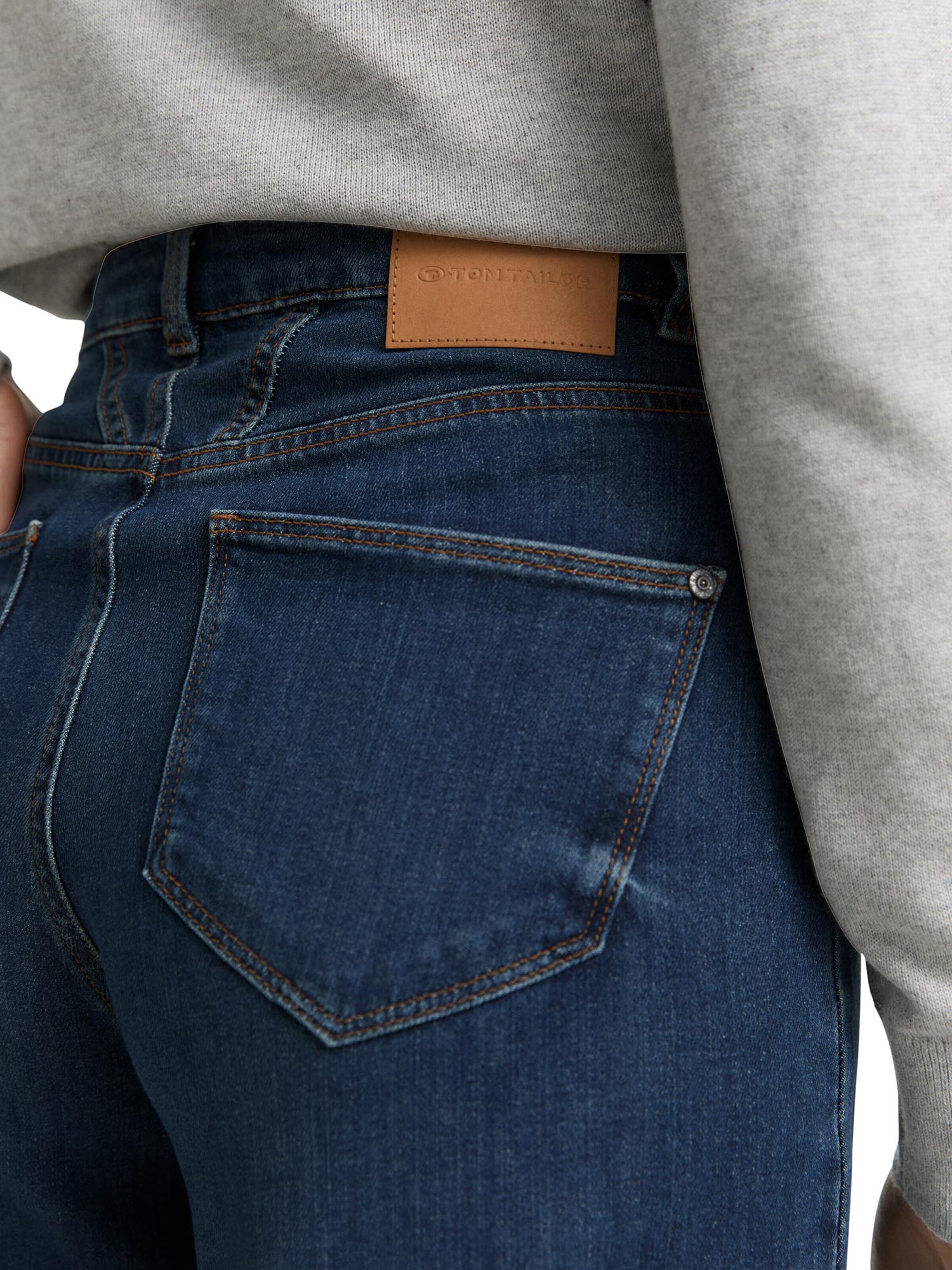 TOM TAILOR Широкий Джинсы 'Madina' в Синий