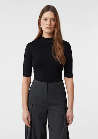 Pull-over COMMA en noir : devant