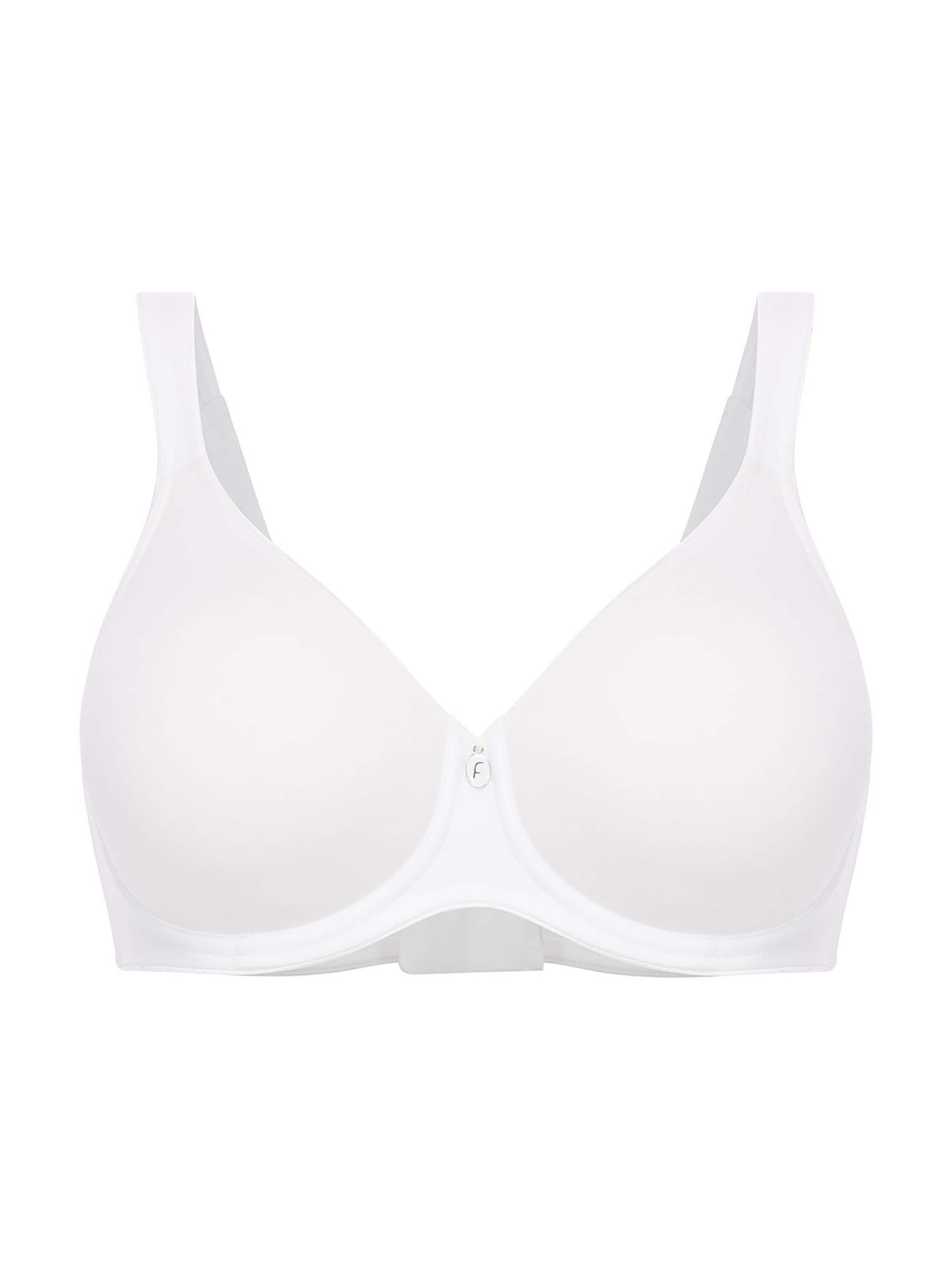 FELINA Bra 'Pure Balance' in White: front