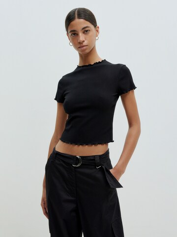 EDITED Shirt 'Randi' in Black: front