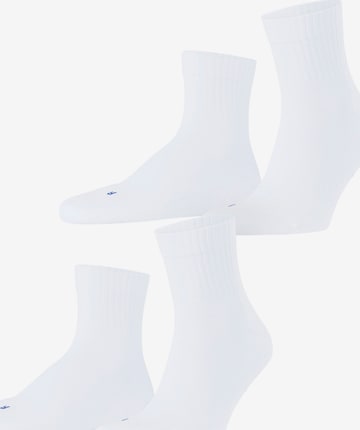 FALKE - Calcetines deportivos en blanco: frente