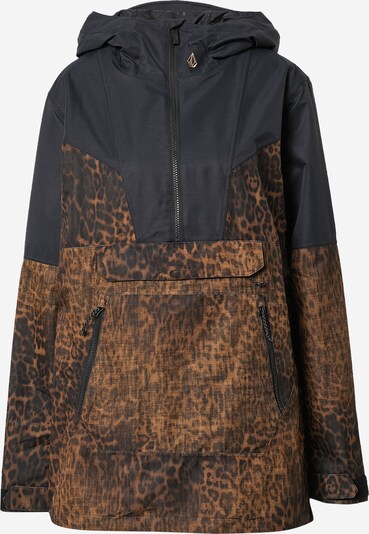 Geacă outdoor 'MIRROR' Volcom pe maro caramel / maro închis / negru, Vizualizare produs