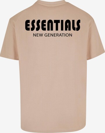 Merchcode Shirt ' Essentials New Generation' in Beige