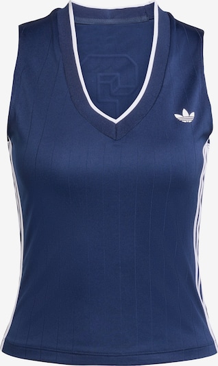 Palaidinė be rankovių iš ADIDAS ORIGINALS, spalva – tamsiai mėlyna / balta, Prekių apžvalga