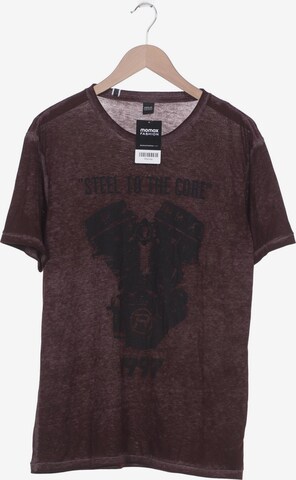REPLAY Shirt in L in Brown: front