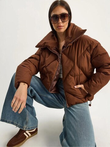 Bianco Lucci Winterjas in Bruin: voorkant