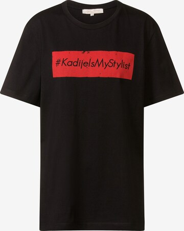 KADIJE BARRY Shirt 'Kadije' in Zwart: voorkant