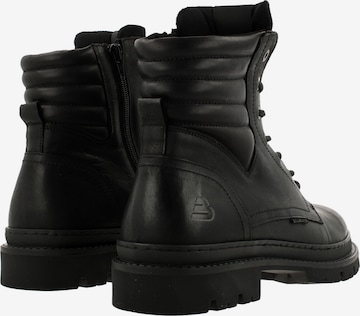 BULLBOXER Lace-Up Boots in Black