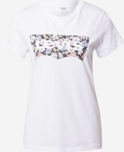 LEVI'S ® Shirt 'The Perfect Tee' in hellblau / rosa / schwarz / weiß, Produktansicht