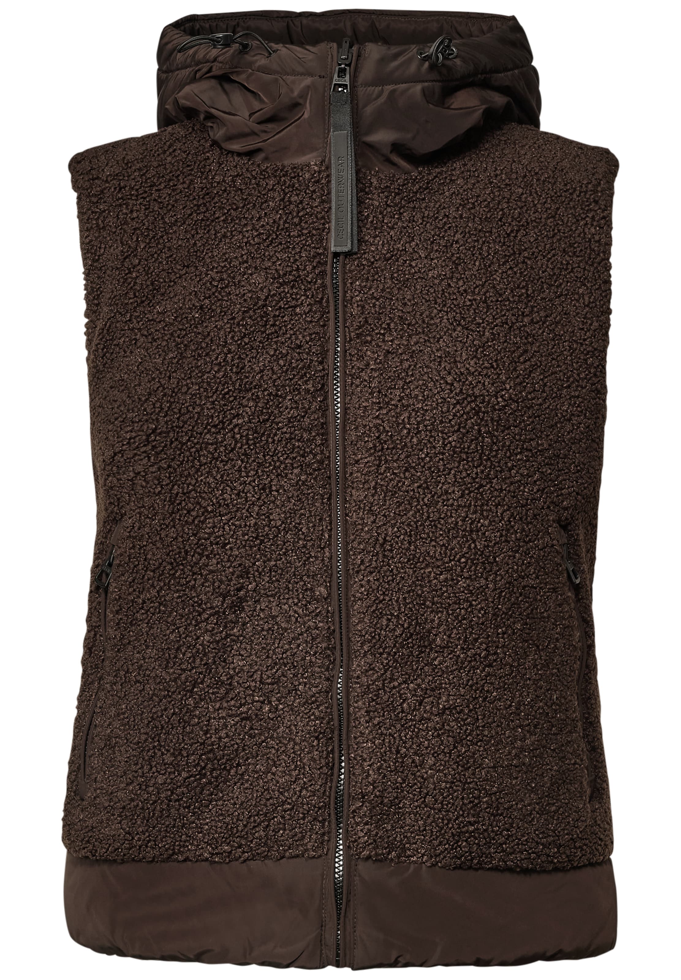 Gilet di CECIL in marrone: frontale