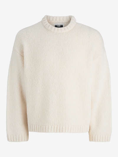 JACK & JONES Pullover 'JCOKIDD' em offwhite, Vista do artigo