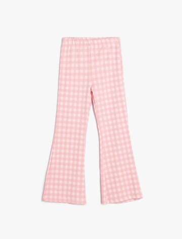 Koton Flared Broek in Roze: voorkant