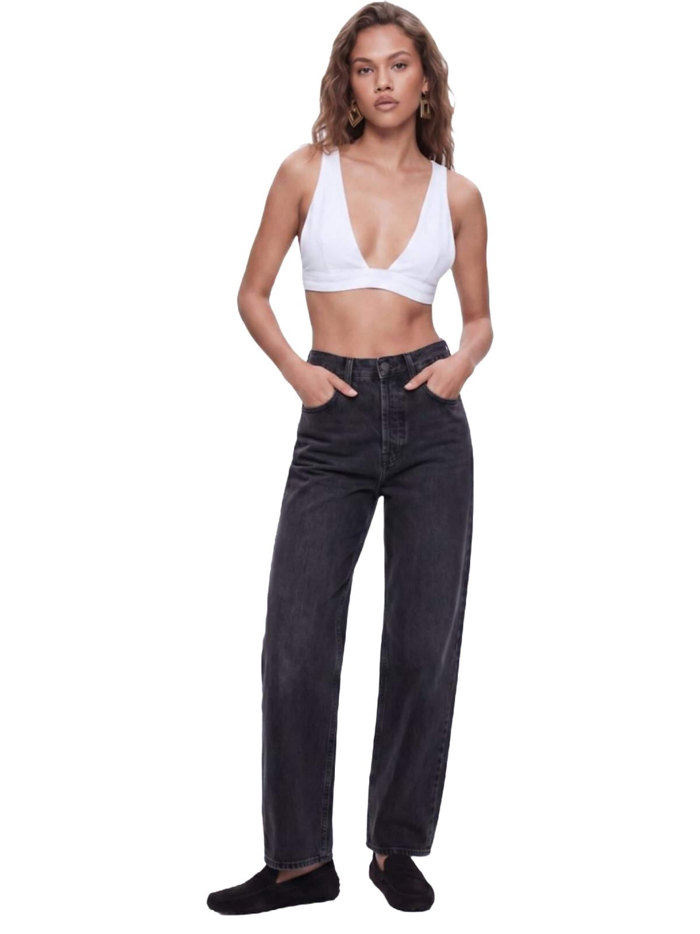LTB Jeans Regular Jeans 'LTB Jeans Damen Vanetta Straight Leg High Waist Jeanshose' in Grey: front