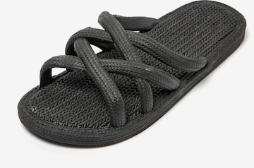 Brasileras Sandaal 'Gezer Mersin' in Zwart: voorkant