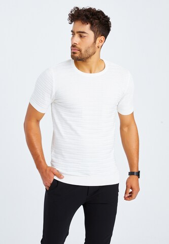 Leif Nelson T-Shirt in Weiß