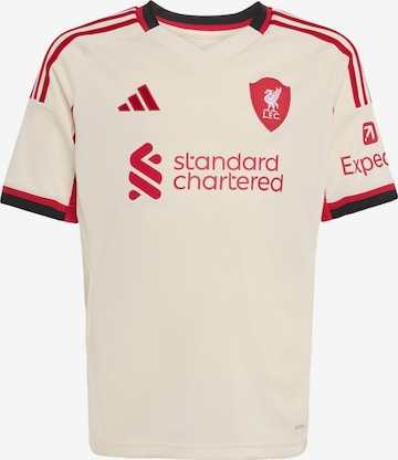 ADIDAS PERFORMANCE - Camiseta funcional 'Liverpool FC 25/26' en blanco: frente