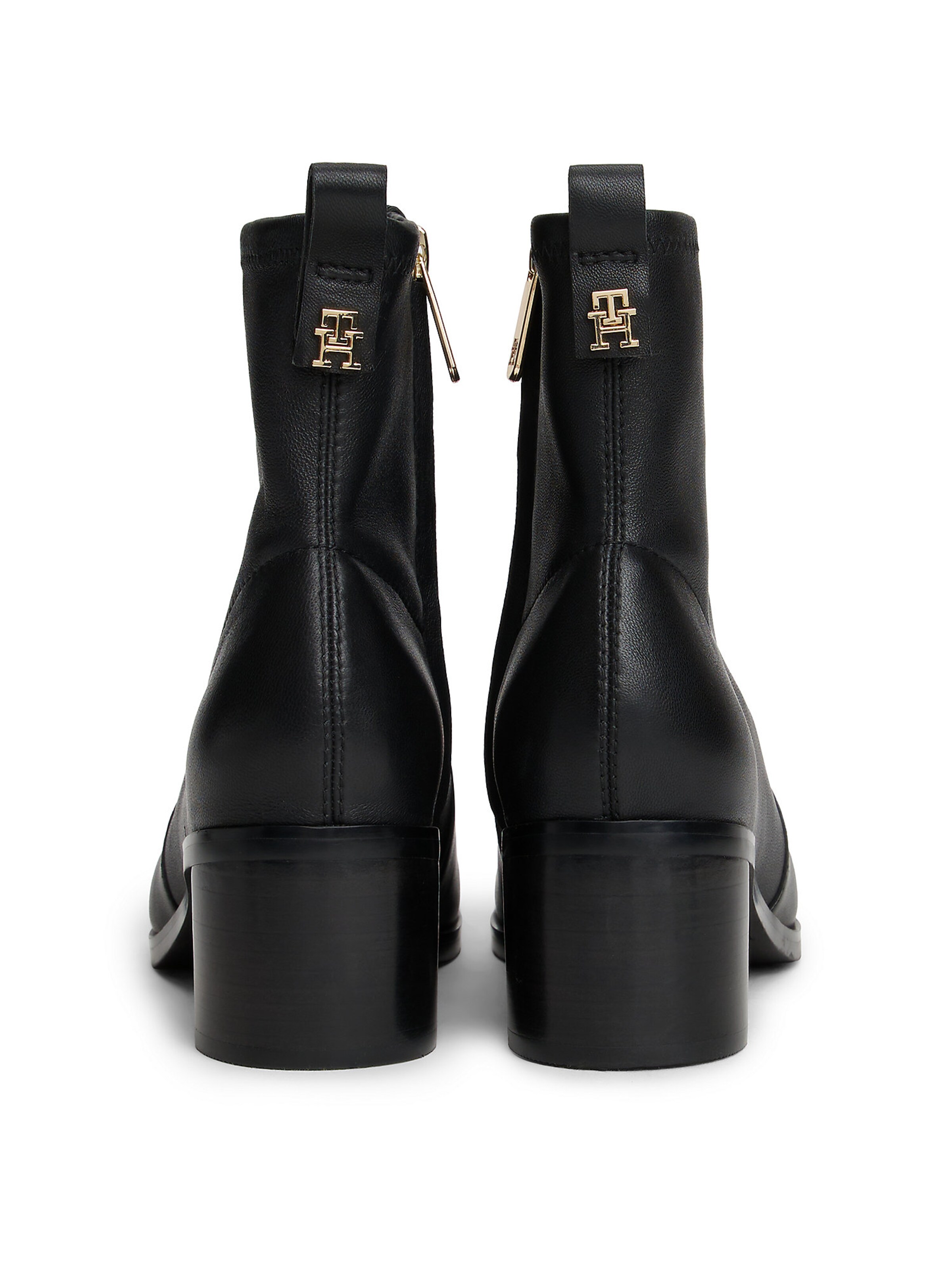 TOMMY HILFIGER Ankle Boots in Black