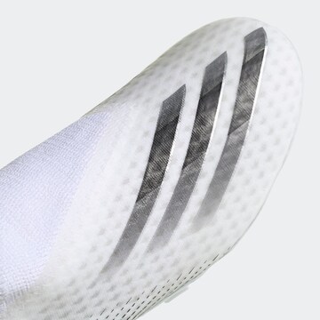 ADIDAS SPORTSWEAR Футболни обувки 'X GHOSTED.3' в бяло