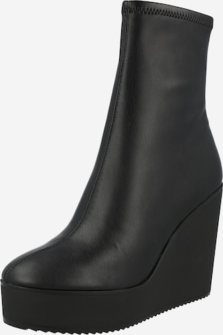 STEVE MADDEN - Botines 'JASSY' en negro: frente