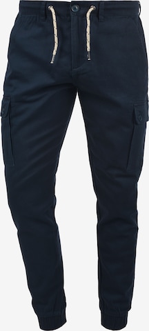 BLEND Regular Cargo Pants 'Sellini' in Blue: front