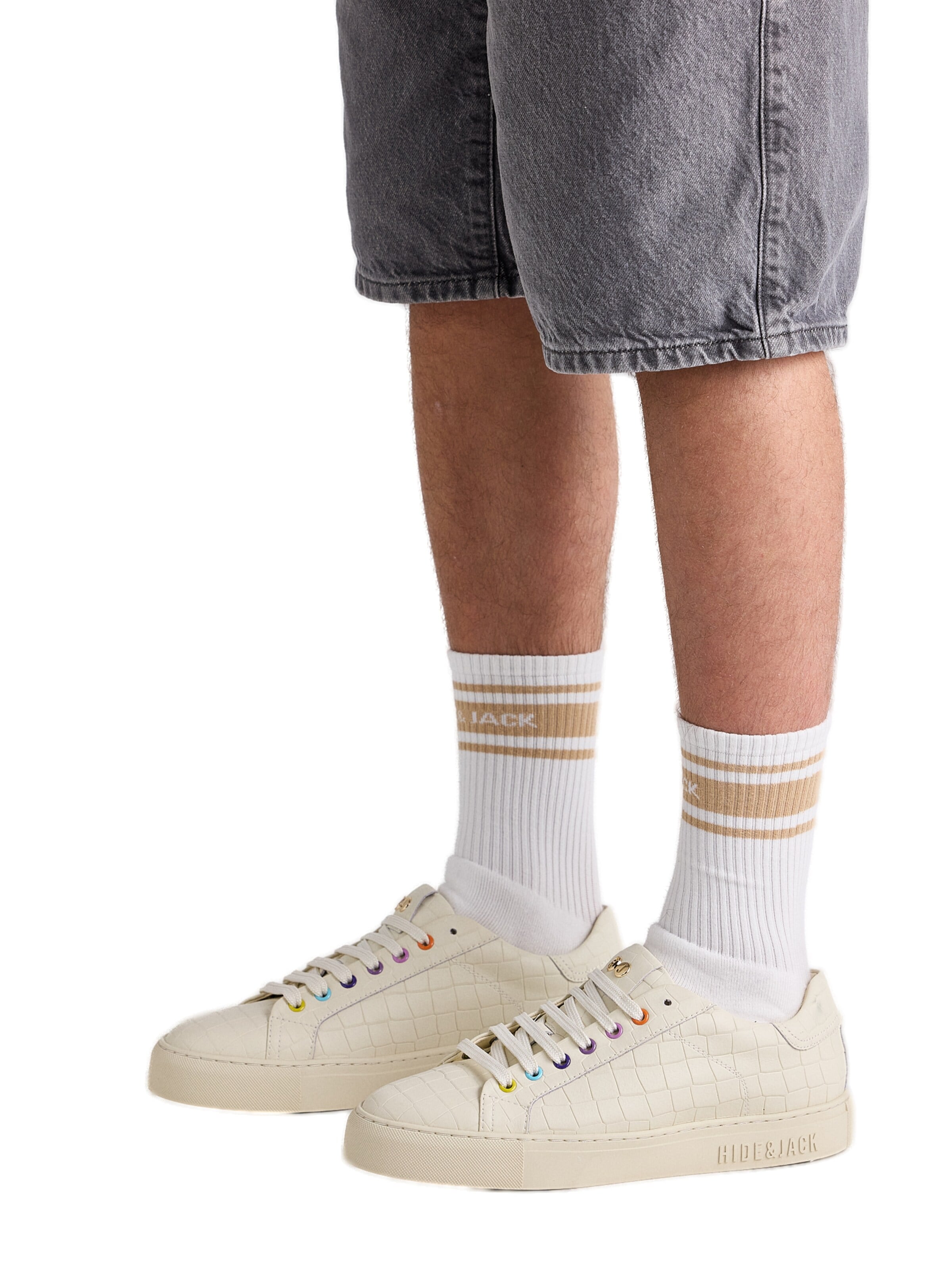 Hide&Jack - Zapatillas deportivas bajas 'Essence Carioc' en blanco