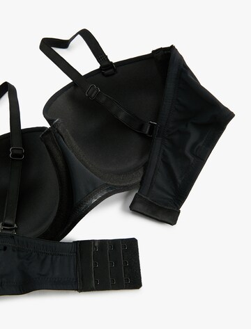 Koton Push-up BH in Schwarz