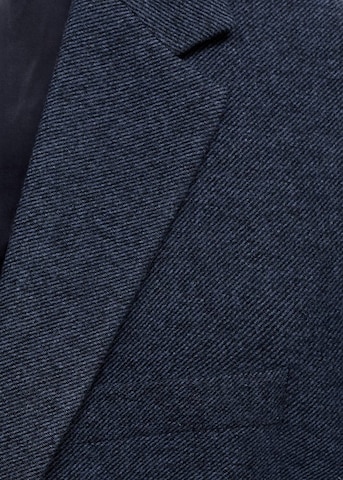 MANGO MAN Slim Fit Sakko 'Molina' in Blau