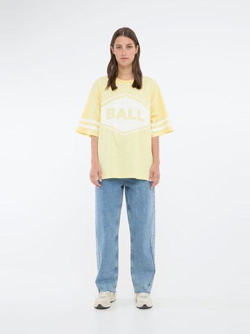 Ball Oversized shirt 'Moemi' in Geel