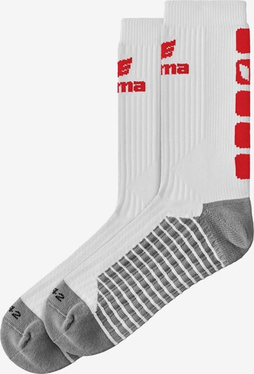 ERIMA Athletic Socks in Grey / Red / White, Item view