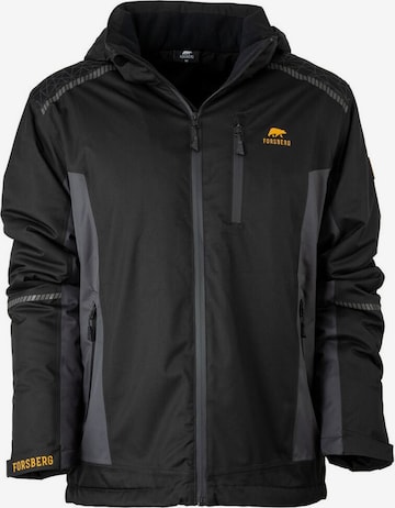 FORSBERG Performance Jacket in Black: front