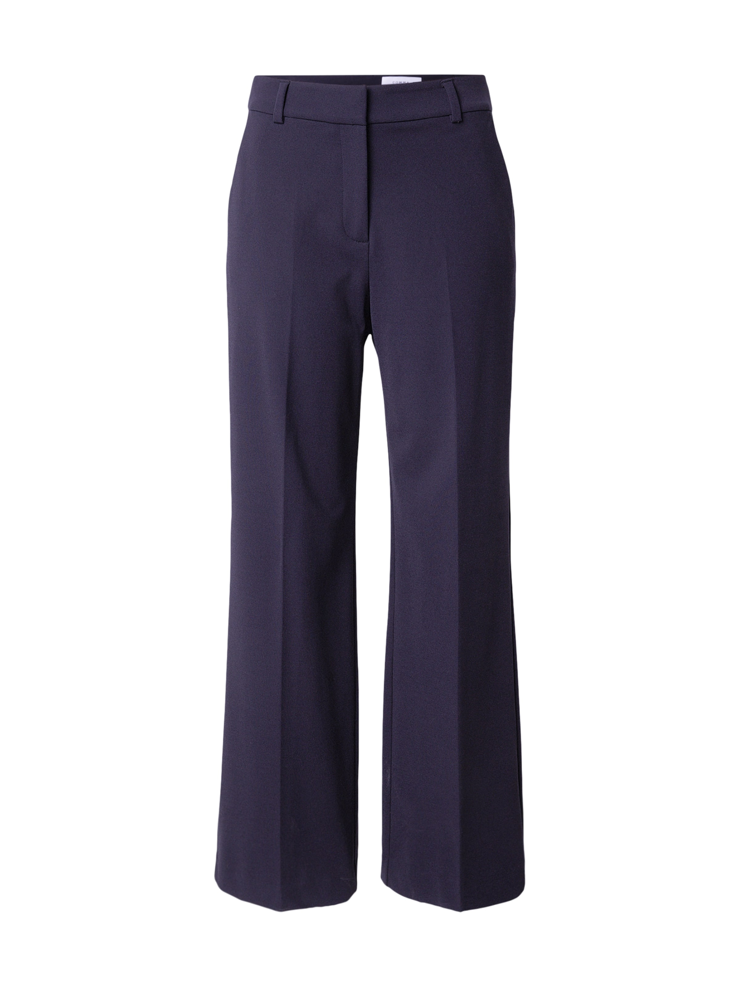 COMMA Pleated Pants in Blue: front
