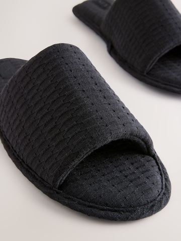 Pantoufle Next en noir