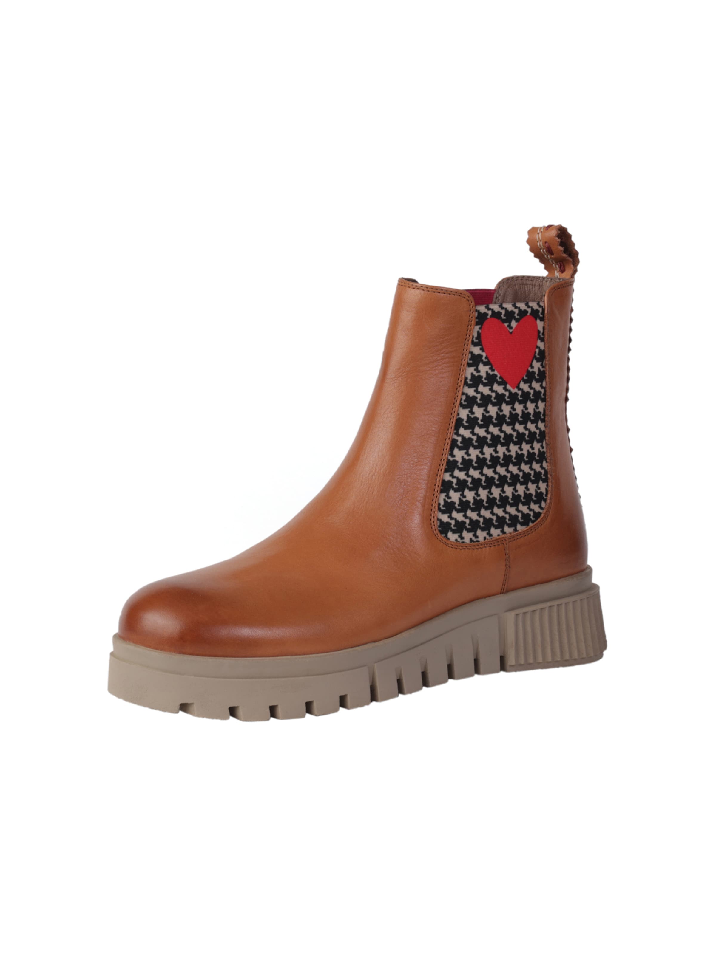 Crickit Chelsea boots in Bruin: voorkant