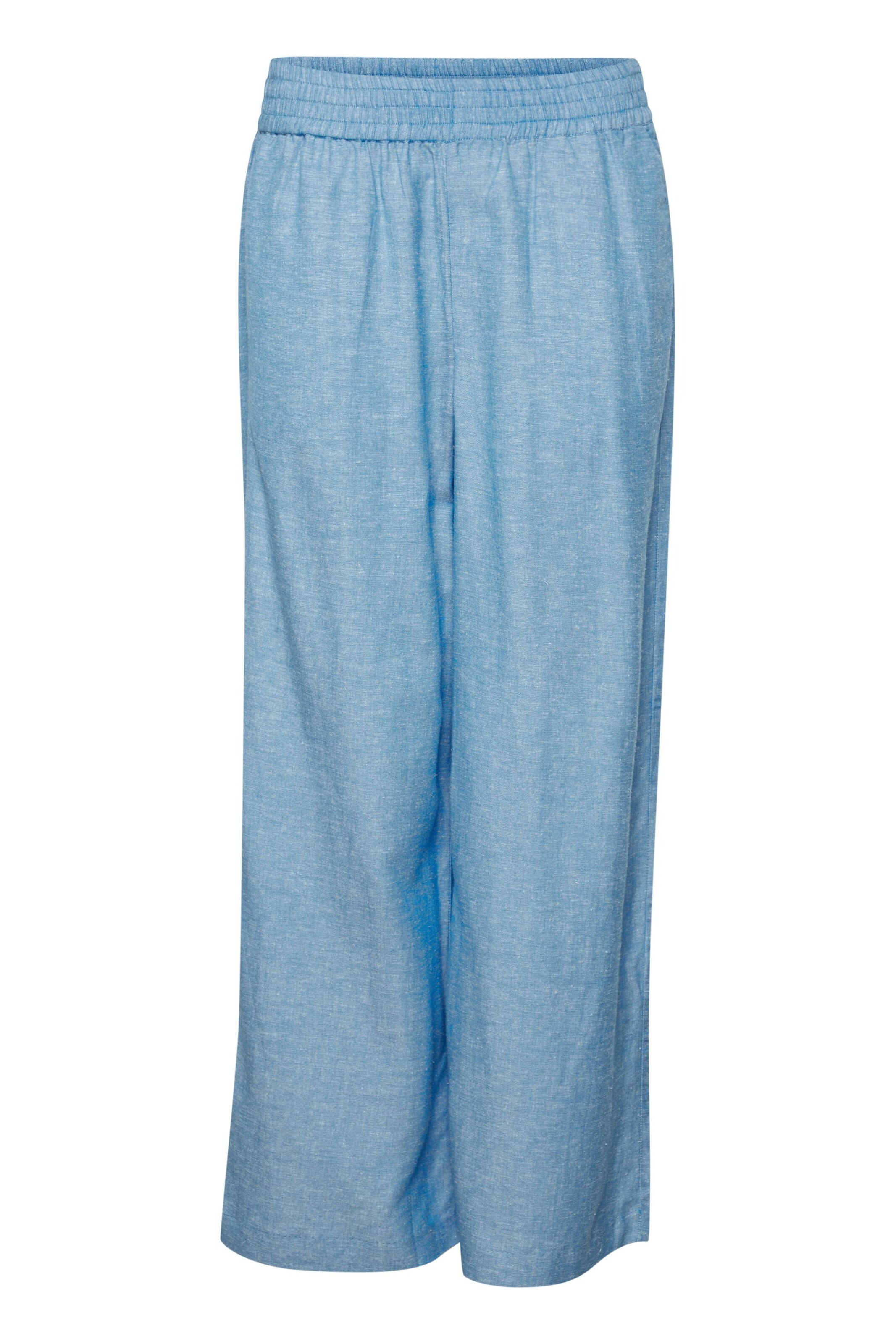 Pantalon 'Lin Cu 1' Fransa en bleu : devant