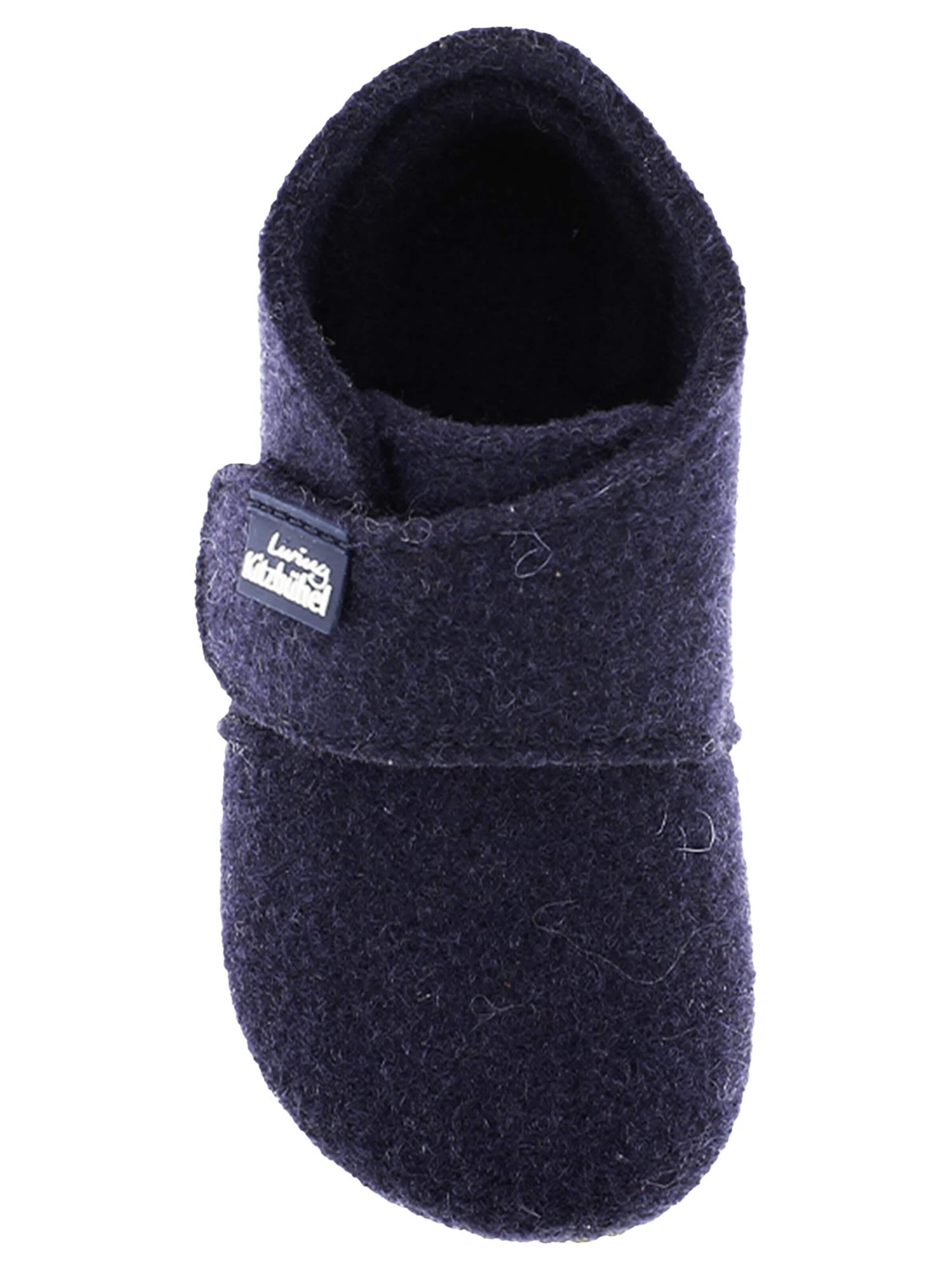 Pantoufle 'Filz' Living Kitzbühel en bleu