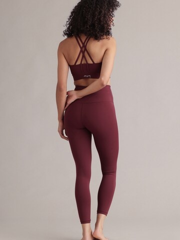 Skinny Leggings 'Cropped' Hey Honey en violet