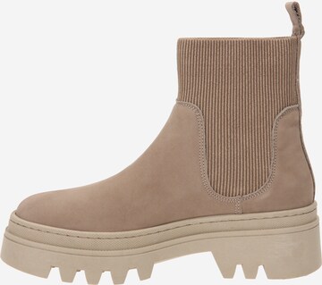 Apple of Eden Chelsea boots 'DAPHNE' in Beige