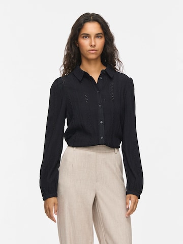 VILA - Blusa 'ZANIA' en negro: frente