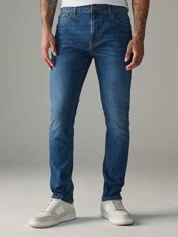 Next Slim fit Jeans in Blue: front