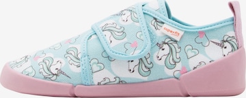 SUPERFIT Домашни пантофи 'VENTI' в зелено: отпред