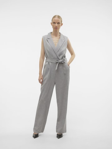 VERO MODA Jumpsuit 'YOLANDA' in Grijs: voorkant