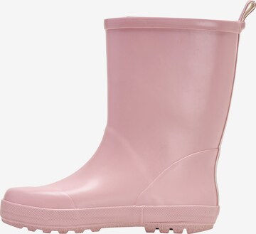 Hummel - Bota de borracha em rosa