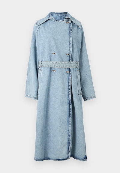 HUGO Kevad-sügismantel 'Garena_3_B' sinine teksariie, Tootevaade