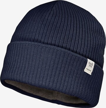 MAXIMO Beanie in Blue: front